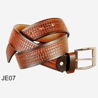 Manufacturers Exporters and Wholesale Suppliers of Mens Leather Belt (JE 07) Kanpur Uttar Pradesh